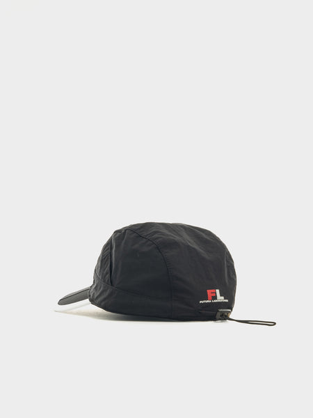 Malbon x Futura Nylon Bungee Hat, Black