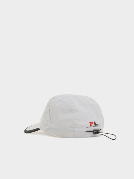 Malbon x Futura Nylon Bungee Hat, White