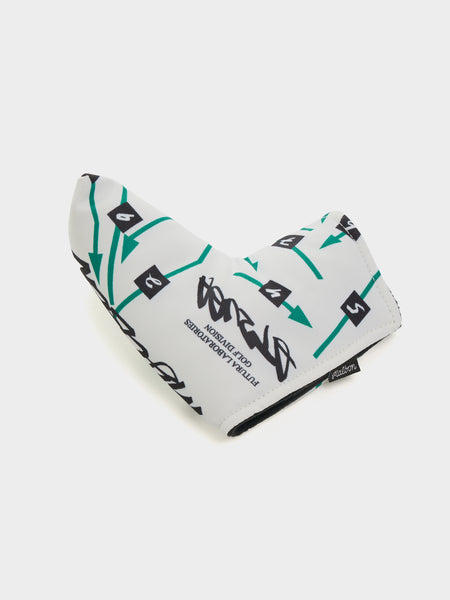 Malbon x Futura Blade Putter Cover, Multi