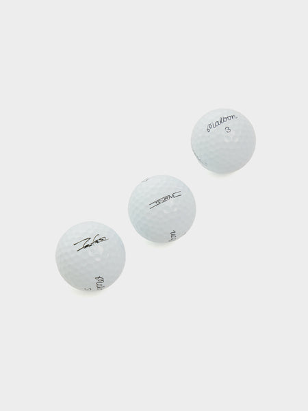Malbon x Futura Golf Ball, White