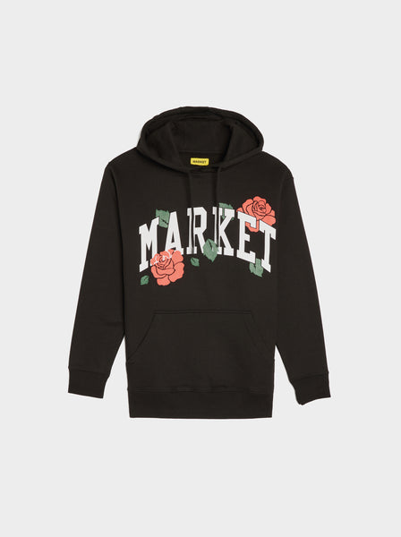 Rose Arc Hoodie, Black