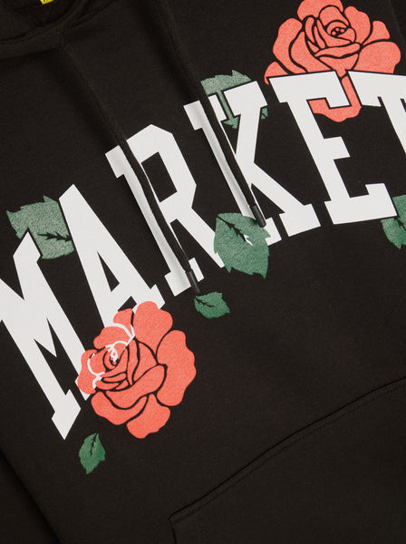 Rose Arc Hoodie, Black