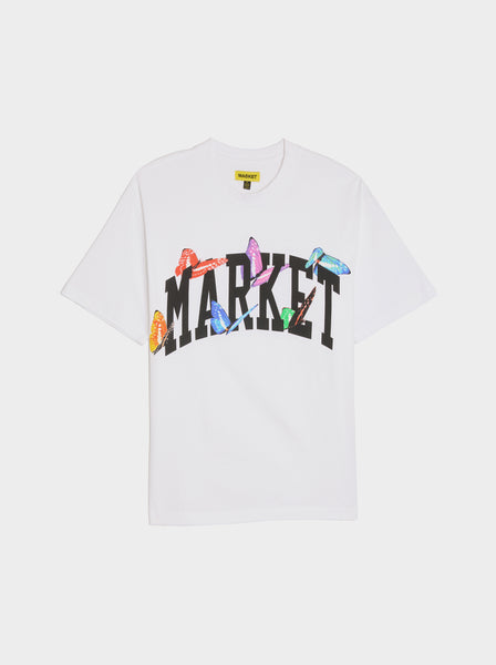 Butterfly Arc T-Shirt, White