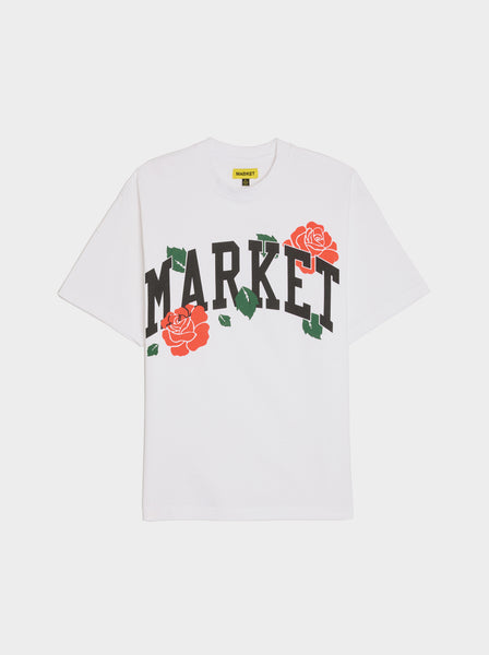 Rose Arc T-Shirt, White