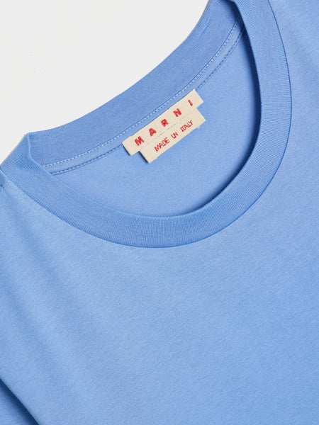 Marni Patch T-Shirt, Blue Lilac