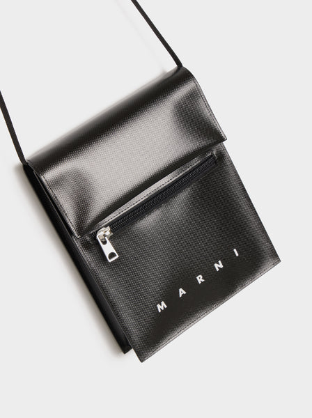 Marni Tribeca Shoulder Bag, Black