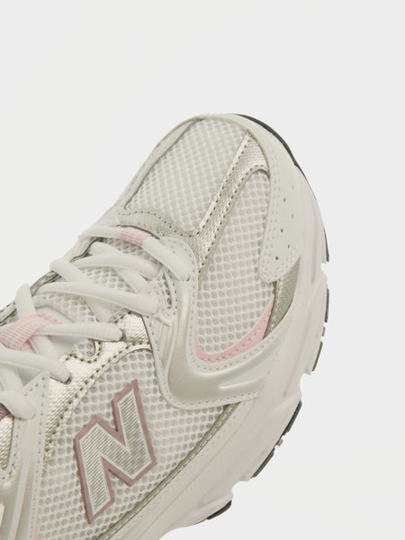 MR530SGC, White / Silver Metallic