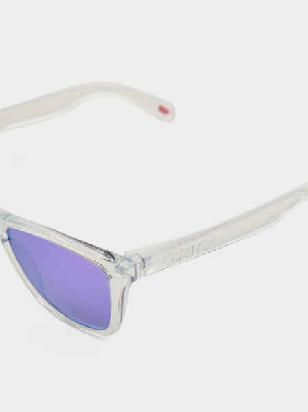 Frogskins, Polished Clear PRIZM Violet