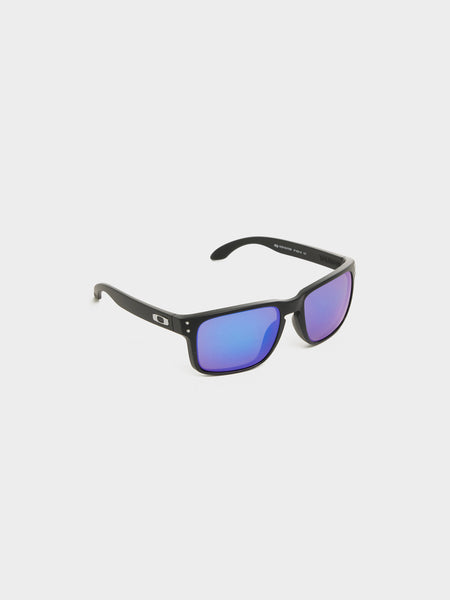 Holbrook, Matte Black PRIZM Sapphire Polarized