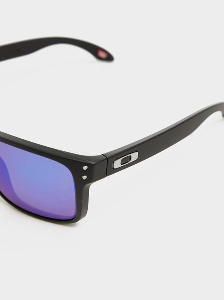 Holbrook, Matte Black PRIZM Sapphire Polarized