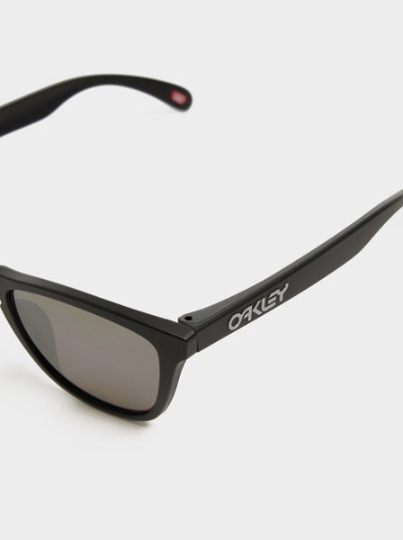 Frogskins (Low Bridge) II, Matte Black PRIZM Black Iridium Polarized