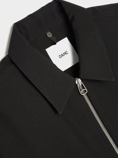 OAMC Ian zip-fastening shirt - Grey