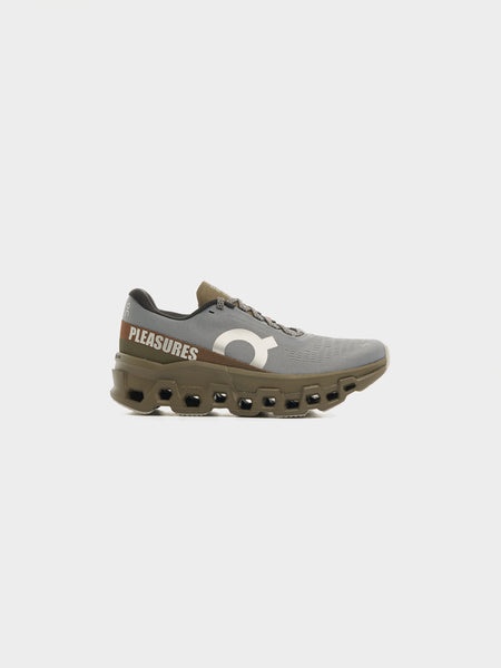 W LoopxPleasures Cloudmonster 2, Mist / Olive