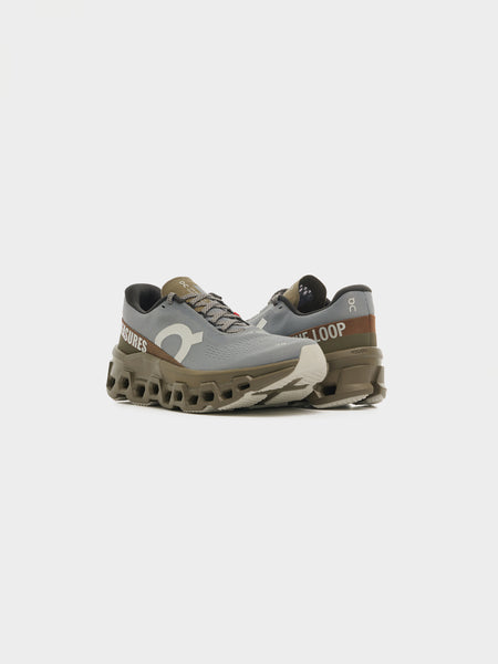 W LoopxPleasures Cloudmonster 2, Mist / Olive