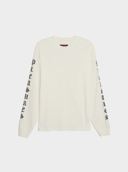 OE Heavyweight Long Sleeve, White