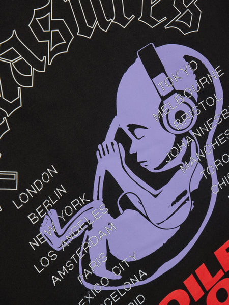 Headphone T-Shirt, Black