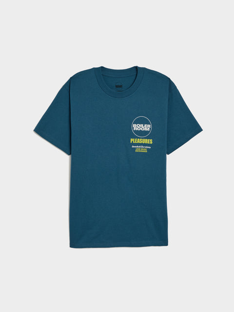 Turntable T-Shirt, Blue