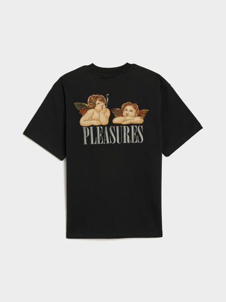 Dynamic Short Sleeve Crewneck, Black