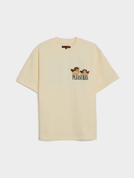 Dynamic Short Sleeve Crewneck, Ecru