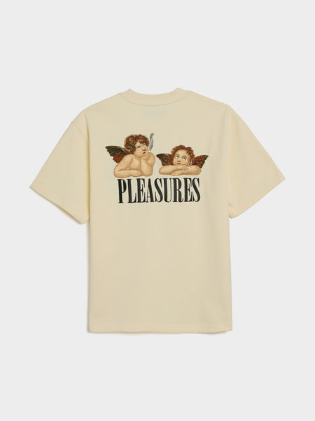Dynamic Short Sleeve Crewneck, Ecru