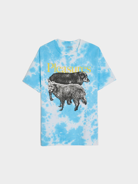 Wet Dogs T-Shirt, Blue Dye