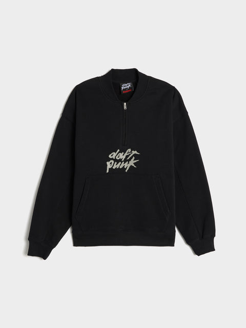 Primetime Quarter Zip, Black