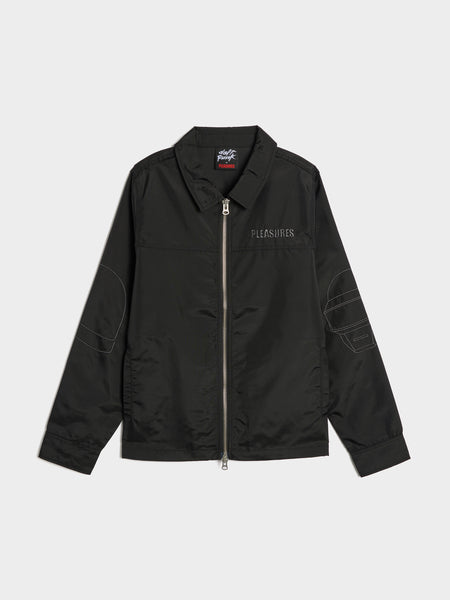 Helmets Nylon Work Jacket, Black