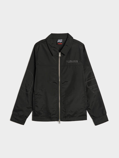 Helmets Nylon Work Jacket, Black