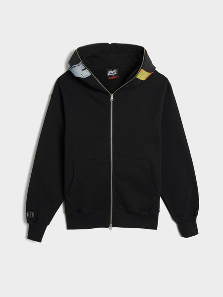 Ram Zip Hoodies, Black