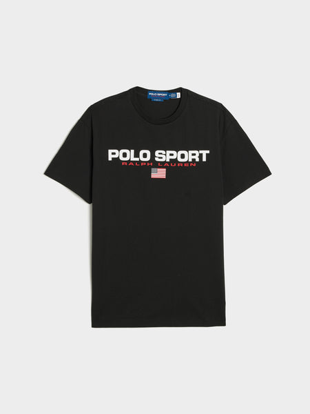 Polo Sport Graphic T-Shirt, Black / White