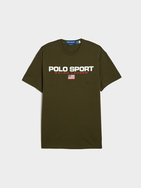 Polo Sport Graphic T-Shirt, Company Olive