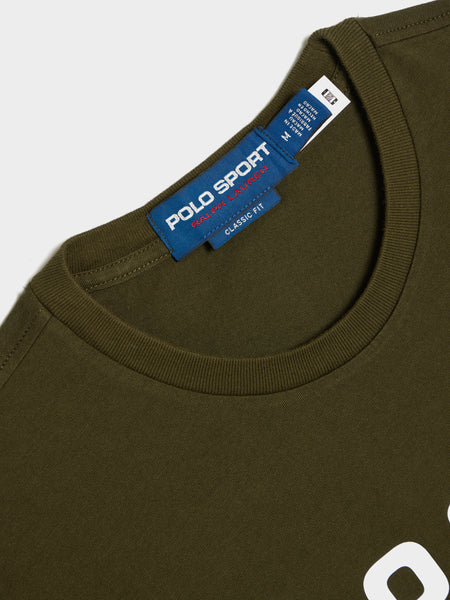 Polo Sport Graphic T-Shirt, Company Olive