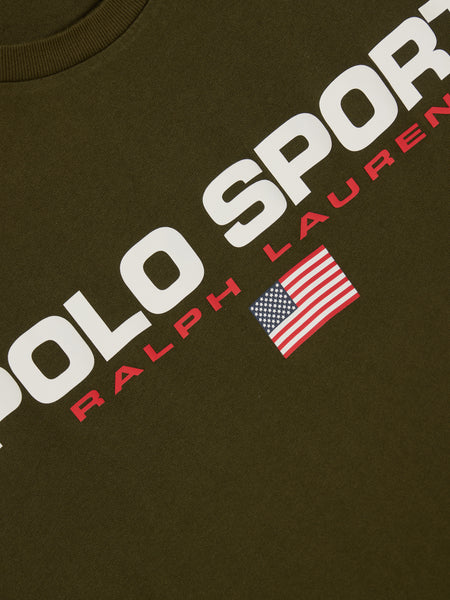 Polo Sport Graphic T-Shirt, Company Olive
