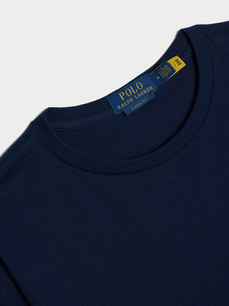 Jersey Knit Novelty Bear T-Shirt, Newport Navy