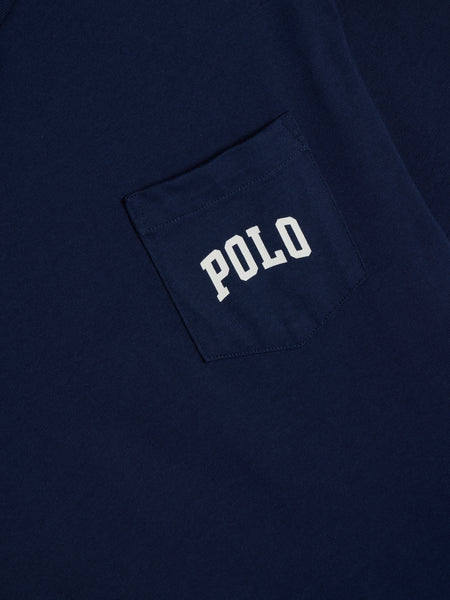 Jersey Knit Novelty Bear T-Shirt, Newport Navy