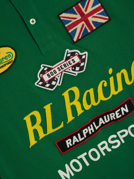Short Sleeve Basic Mesh RL 67 Racing Polo, Tennis Green