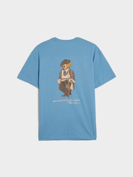Graphic Heritage Bear T-Shirt, Hatteras Blue