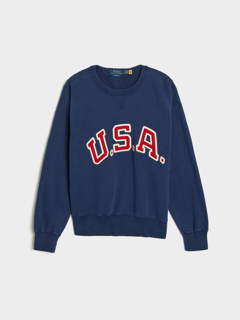 LS Vintage USA Sweatshirt, Dark Cobalt