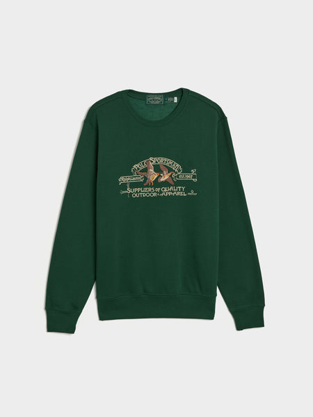 LS Outdoor Graphic Sweatshirt, Vintage Pine