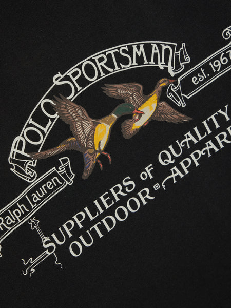 SS Outdoor Graphic T-Shirt, Black