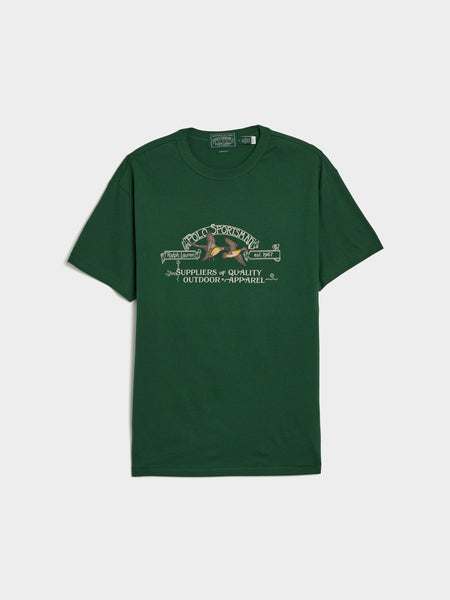 SS Outdoor Graphic T-Shirt, Vintage Pine