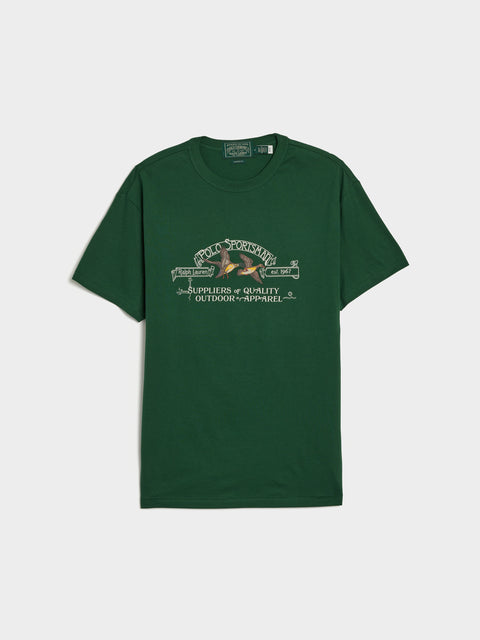 SS Outdoor Graphic T-Shirt, Vintage Pine