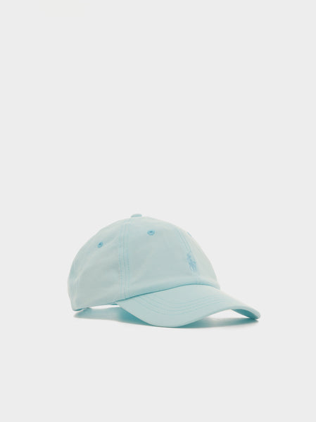 Classic Twill Embroidered Pony Sport Cap, Sky