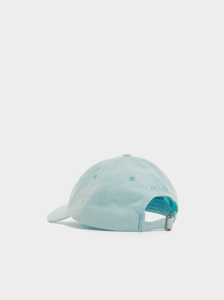 Classic Twill Embroidered Pony Sport Cap, Sky