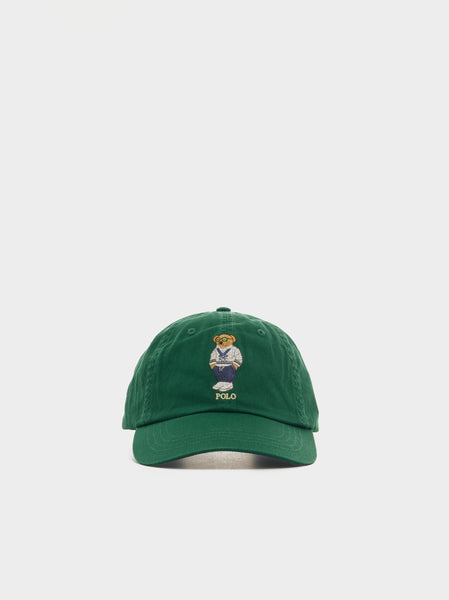 Chino Novelty Bear Logo Sport Cap, New Forest