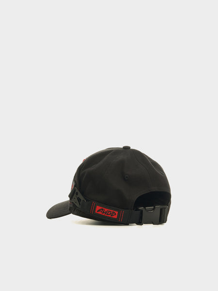 PUMA x A$AP Seatbelt Cap, PUMA Black / Fierce Red