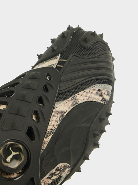 PUMA x A$AP Rocky Mostro Gabbia Snake, Totally Taupe / PUMA Black