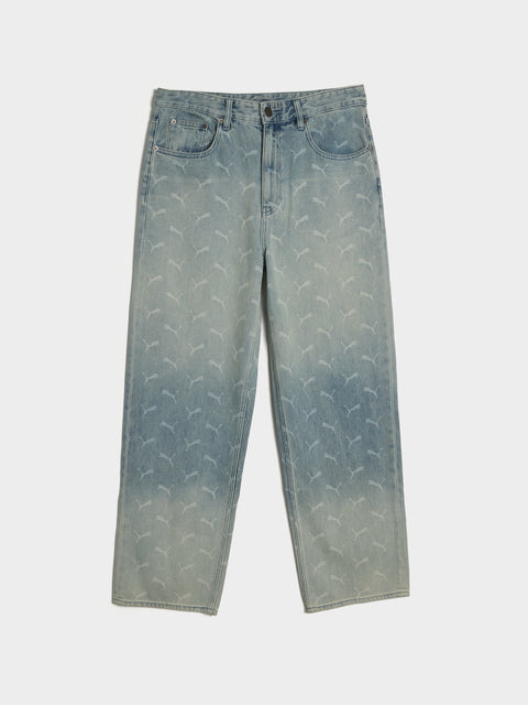 PUMA x A$AP Rocky Laser Monogram Denim, Faded Denim