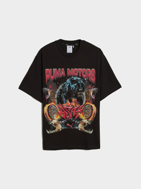 PUMA x A$AP Rocky Motors Tee, PUMA Black