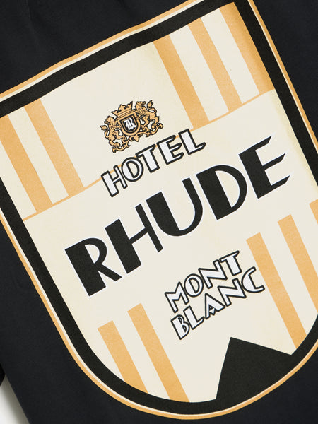 Mont-Blanc Hotel Tee, VTG Black